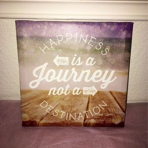 Happiness Wall Decor Sign
